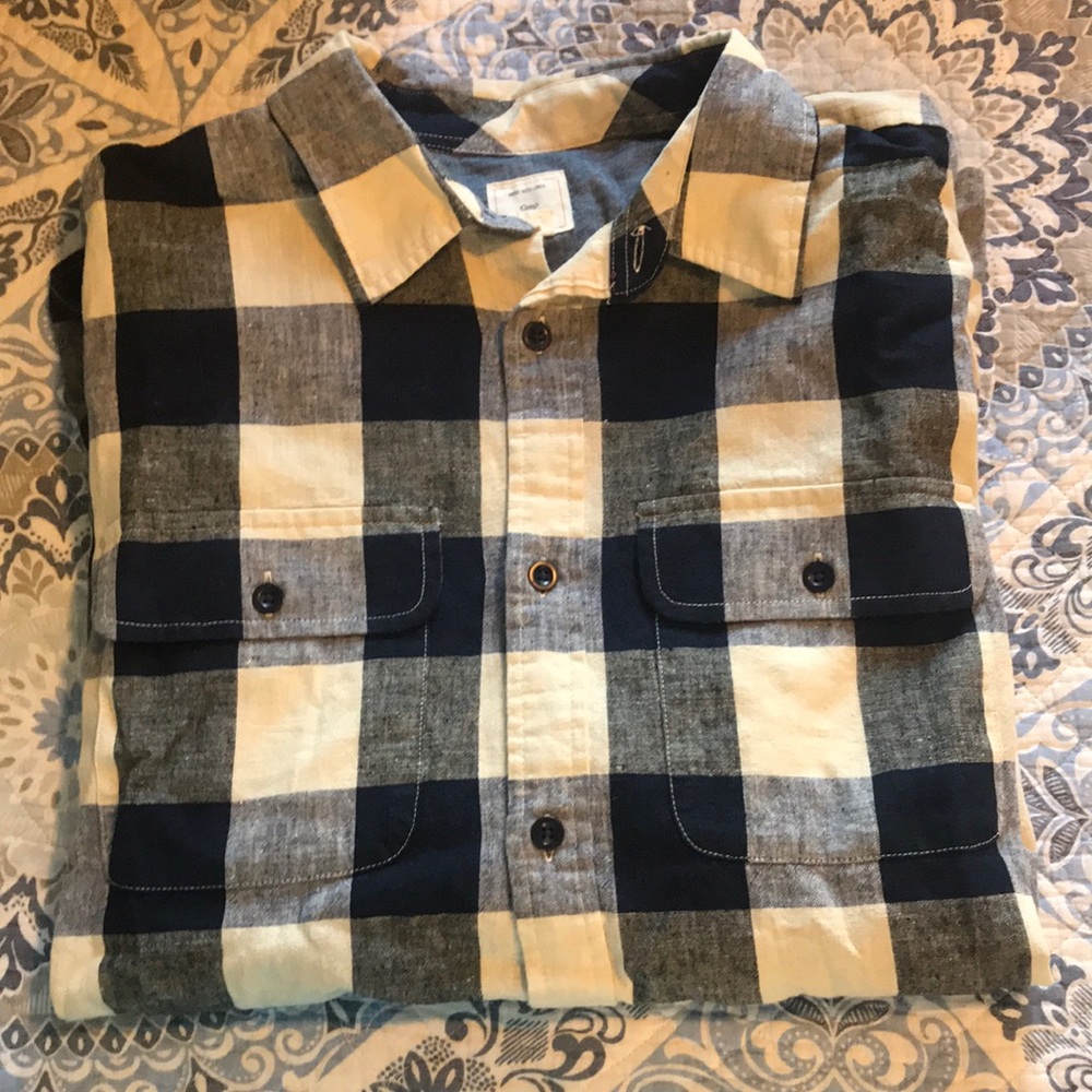 Long sleeve linen shirt